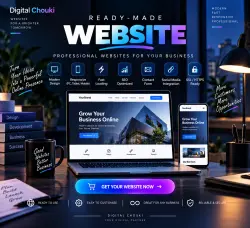 Professional Business Website | Modern & Responsive | Digital Chouki