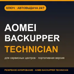 AOMEI Backupper Technician | License Key