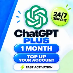 ChatGPT Plus | 1 Month | AUTO 24/7 | No Password Required | 30-Day Support (copy)