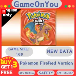Pokemon FireRed Version Nintendo Switch 1/2