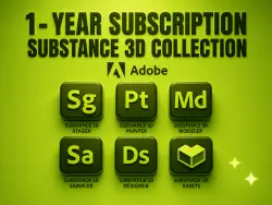 Adobe Substance 3D Collection Key - 1 Year - Global