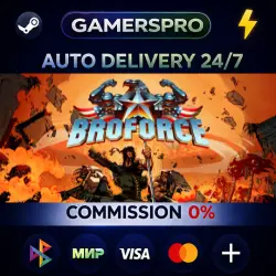 Broforce・SELECT REGION・STEAM GIFT AUTO・