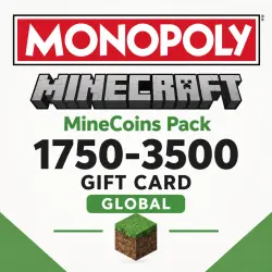 Minecraft MineCoins Pack 1750-8800 GLOBAL GIFT CARD