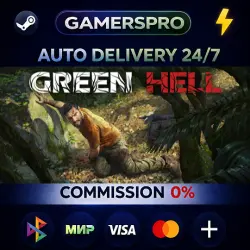 Green Hell - Anniversary Edition・SELECT REGION・STEAM GIFT AUTO・