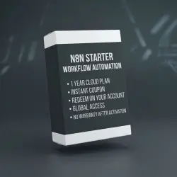 n8n Cloud Starter Plan 1 Year Promo Coupon Direct Account Activation Global