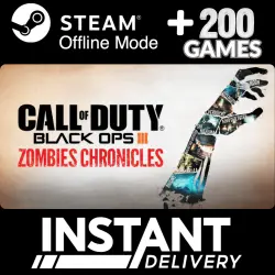 Call of Duty: Black Ops III - Zombies Chronicles Edition Steam Offline | Extra Games +200 | Automati