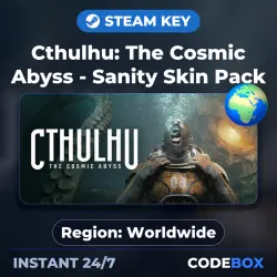 Cthulhu: The Cosmic Abyss - Sanity Skin Pack | Global | STEAM KEY | INSTANT DELIVERY 24/7