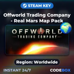 Offworld Trading Company - Real Mars Map Pack | Global | STEAM KEY | INSTANT DELIVERY 24/7