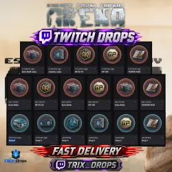 Escape From Tarkov Arena Twitch Drops - Echo Belly Jewelry Crate + 1750000 RUB + 15 items