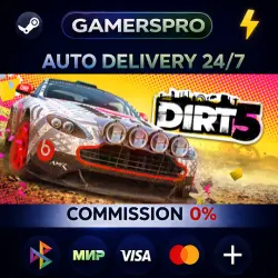DIRT 5・SELECT REGION・STEAM GIFT AUTO・