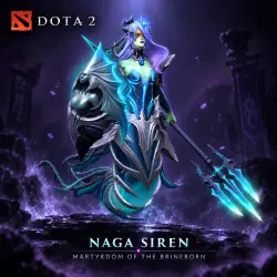 Naga Siren — Martyrdom of the Brineborn | Dota 2 | Подарком…, лот №254300