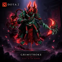 Grimstroke — Elegy of the Reaper | Dota 2 | Подарком | "Пав…, лот №254301