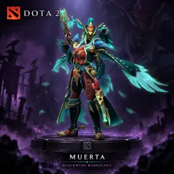 Muerta — Blackwing Bandolera | Dota 2 | Подарком | "Павшая …, лот №254306