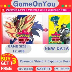 Pokemon Shield + Expansion Pass Nintendo Switch 1/2