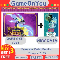 Pokemon Violet Bundle (Game + DLC) Nintendo Switch 1/2