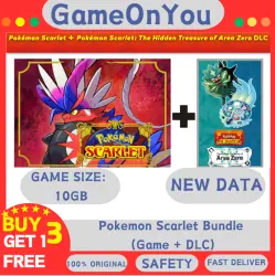 Pokemon Scarlet Bundle (Game + DLC) Nintendo Switch 1/2