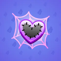 NFT Trapped Heart Violet Shadow