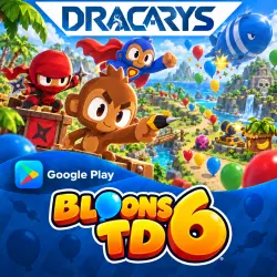 Bloons TD 6 on Android Shared Account Google Play Market