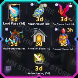 [Twitch Drops] Metin2 | 7 REWARDS | M2: DIAMOND Server Drops | AUTO-DELIVERY