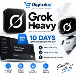 Grok Heavy — 10 Days | Activation on Your Account