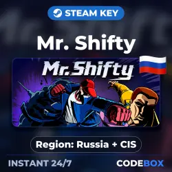 Mr. Shifty | Russia + CIS | STEAM KEY | INSTANT DELIVERY 24/7