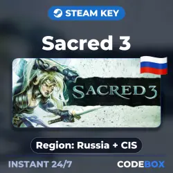 Sacred 3 | Russia + CIS | STEAM KEY | INSTANT DELIVERY 24/7