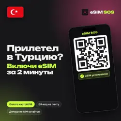 eSIM Turkey 10 GB for 30 days