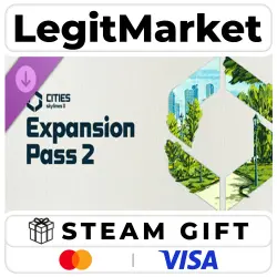 DLC Cities: Skylines II - Expansion Pass 2 / Steam AUTO / RU + WORLD