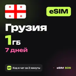 eSIM Georgia 1 GB for 7 days