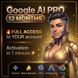 [O_o] Google AI PRO 12 months