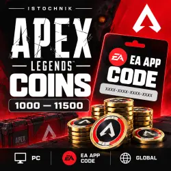 APEX LEGENDS COINS 1000–2150-4350-6700-11500 EA APP КОД | P…, лот №261326