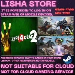 SHARED OFFLINE Left 4 Dead 2 + ARK: Survival Evolved + ARK: Survival Of The Fittest