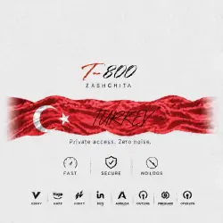 Hiddify VPN | Turkey IP | Russia Optimized | AI Access | Anti-DPI | 10 Gbps