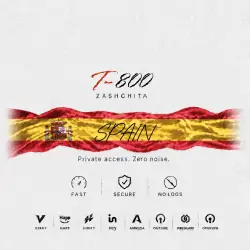 Hiddify VPN | Spain IP | Russia Optimized | AI Access | Anti-DPI | 10 Gbps