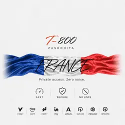 Hiddify VPN | France IP | Russia Optimized | AI Access | Anti-DPI | 10 Gbps