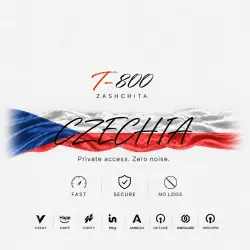 Hiddify VPN | Czechia IP | Russia Optimized | AI Access | Anti-DPI | 10 Gbps