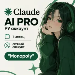 АВТО ВЫДАЧА 24\7 | Claude AI PRO РУ профиль | FABLE 5.1 | 1 месяц | готовая подписка