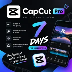 CapCut Pro Team 7 days