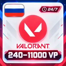 24/7 | 240-11000 VP | Valorant Russia - KEY (RU REGION) AUTO