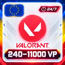 24/7 | 240-11000 VP | Valorant Europe - KEY (EU REGION) AUTO