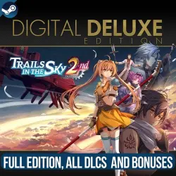 TRAILS IN THE SKY 2ND CHAPTER DIGITAL DELUXE | ALL DLC AND BONUSES | STEAM