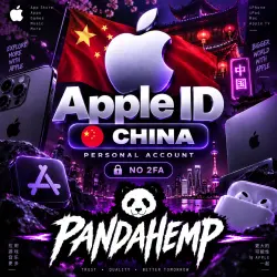 Chine Apple ID for iOS (iPhone/iPad) – Personal / Shared | Full Access | No 2FA