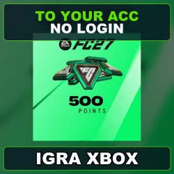 EA SPORTS FC 27 - FC Points 500 Xbox — Your Account, No Login,