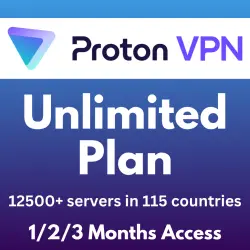 Proton VPN Unlimited Plan – Auto Delivery | 1/2/3 Months | Full Warranty