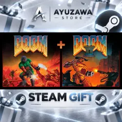 DOOM + DOOM II · STEAM GIFT · AUTO-DELIVERY
