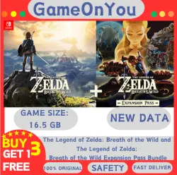 The Legend of Zelda: Breath of the Wild and The Legend of Zelda: Breath of Nintendo Switch 1/2