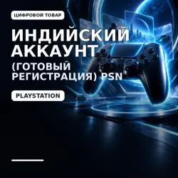 Buy Indiyskiy account (GOTOVYY account/REGISTRATsIYa) PSN