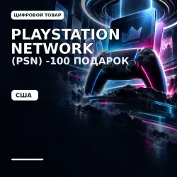 Buy Playstation Network (PSN) -100 USA + gift
