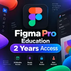 Figma Pro Education | 2 Years Access | Full Warranty