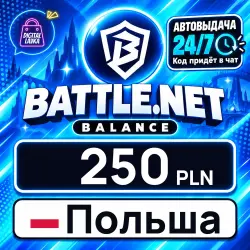 Battle.net Gift Card 250 PLN (Poland)